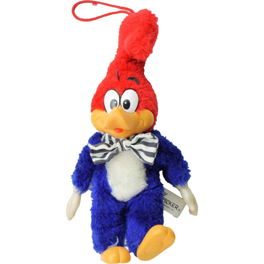 80s Vintage Woody Woodpecker 1982 Walter Lantz Plush Toy